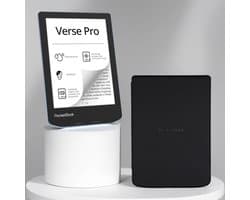 PocketBook Verse Pro Azure e-reader – Inclusief Zwart Hoesje (shell cover) – Voordeelbundel