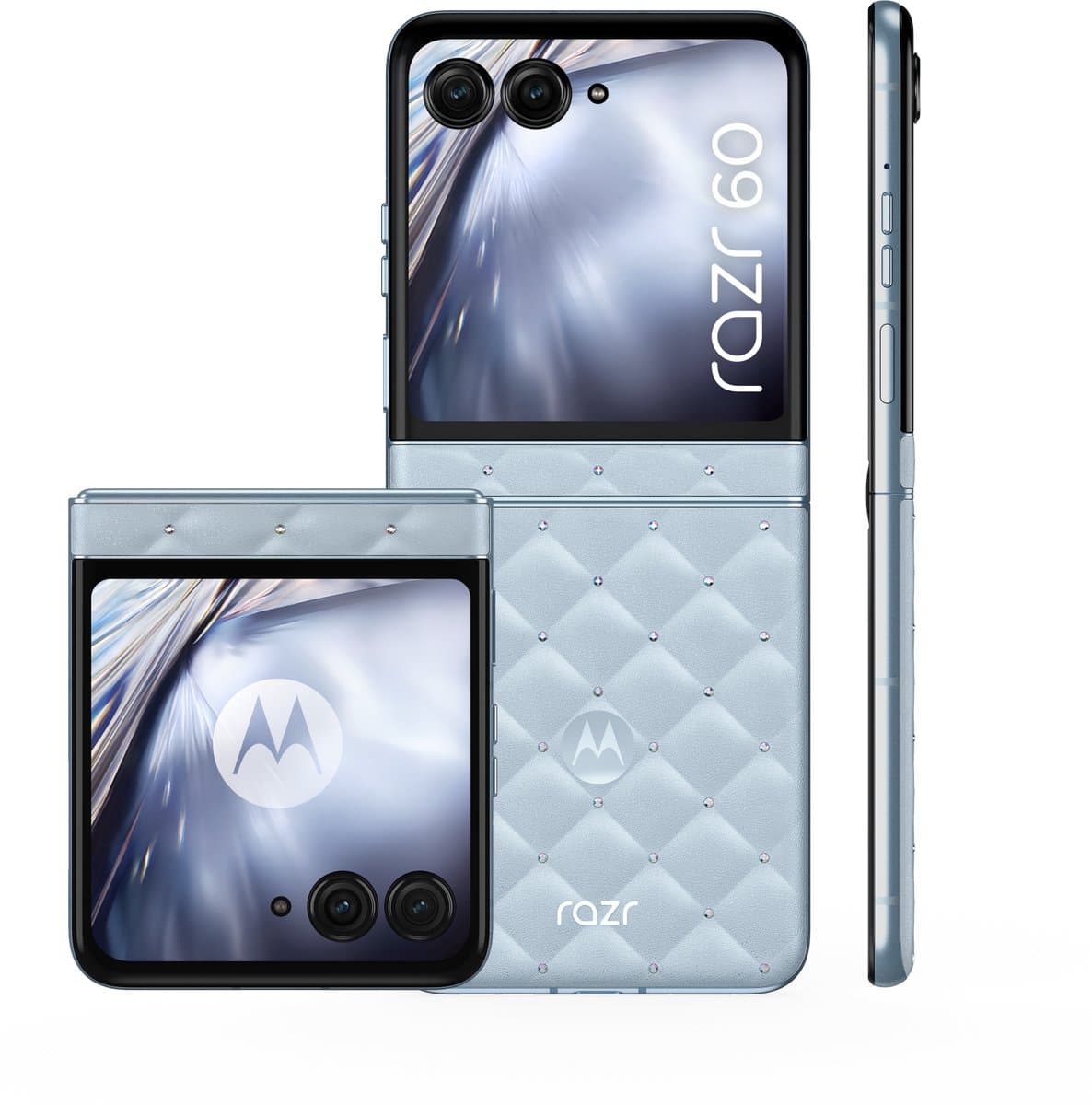 motorola razr 60 + moto buds Loop - met Crystals by Swarovski — afbeelding 1