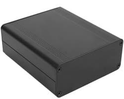 Aluminium behuizing voor koelboxen en gesplitste kasten, ideaal voor doe-het-zelf elektronische instrumenten, 38 x 88 x 100 mm, duurzaam en lichtgewicht