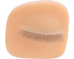 Realistische Silicone Ogen voor Oogschaduw Oefening, Ideaal voor Wimperextensions Training met Opbergdoos, Lichtgewicht en Draagbaar voor Mannequins (Rechter Oog)