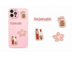 Luxe metalen telefoon stickers set van 4 – 3D design – iPhone / Samsung / laptop – Lé Shyn