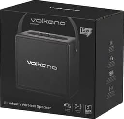 Volkano Bluetooth Speaker Stockholm - Retro Speaker - Muziek Box - Vintage Speaker - Bluetooth - TWS - Bass en Treble regelbaar — thumbnail 4