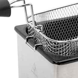 Olie Friteuse - Frituurpan - Lekkere Snacks - Koude Zone Technologie - 4 Liter Capaciteit - Grijs — thumbnail 5