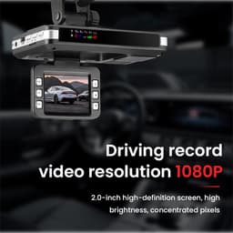 Auto Recorder - Dash Cam - Veilig Rijden - Met Nachtzicht - 2 Inch Scherm - Zwart — thumbnail 4