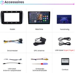 Hexinex Autoradio - Geschikt voor Peugeot 208 (2012–2019) & 2008 (2013–2019) - 2+64GB Carplay FM — thumbnail 4