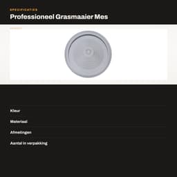 Dailygoods- Grasmaaier Mes - Professioneel Balancer Gereedschap - Precisie Mesbalancer - Tuinonderhoud - Materiaal: ABS - Afmetingen: 50 x 60 mm - Bladbalancer — thumbnail 4