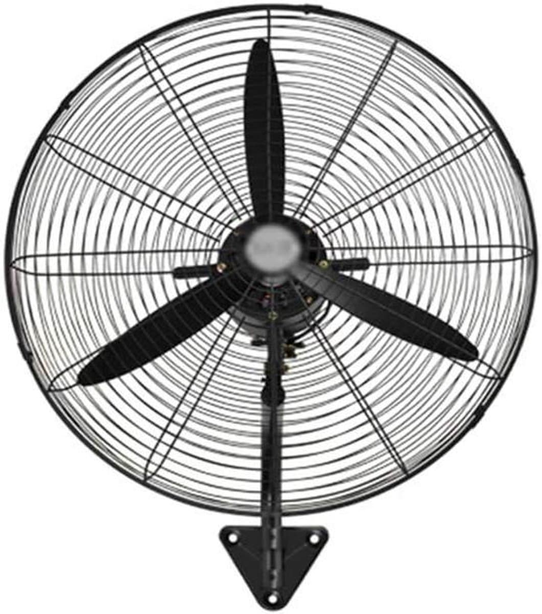 Muurventilator - Wandmodel - Ruimte Koelen - 90 Graden Oscillatie - 80cm - Zwart — afbeelding 1