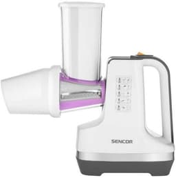 Keukenmachine - Snijmachine Rasper - Groente Fruit Snijden - 5 Interne Accessoires - 150 Watt - Wit — thumbnail 3