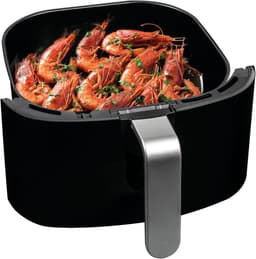 Heteluchtfriteuse - Airfryer Frituurpan - Gezond Frituren - 4 Liter Capaciteit - 30 x 29 x 30 cm - Zwart — thumbnail 2