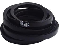 Maaier Dek Riem - Vervangend Onderdeel - Gazon Onderhoud - Duurzame Rubber Constructie - 5/8 x 170 inch - Zwart