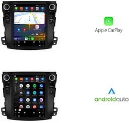 Carplay autoradio geschikt voor Mitsubishi Outlander | 2008 t/m 2012 | Android 13 | Draadloos Apple Carplay & Android Auto | 2GB + 32GB | Tesla Style | 8-Core processor | Davilon | 2025 model | 2008 2009 2010 2011 2012 | Bluetooth & Wifi — thumbnail 2