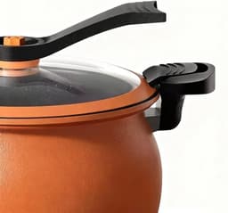 Multicooker Pan - Snelkookpan Rijstkoker - Maaltijden Bereiden - Antiaanbaklaag - 28 cm - Zwart — thumbnail 5
