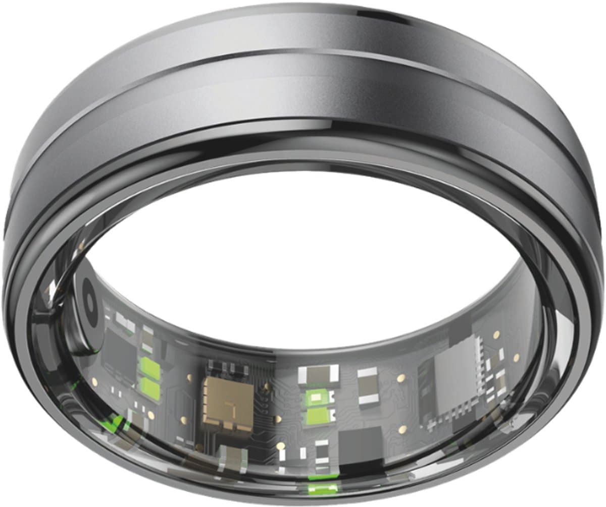 NOLATR Pro, Slimme Ring met Stappenteller, Activiteitstracker & Hartslagmeter – Zonder Abonnement & Nederlandse App – Zwart – Maat 12 — afbeelding 1