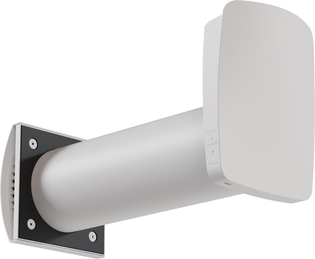 KERS+ 100 App Ready Slim Ventilatiesysteem met Warmteterugwinning (WTW) – 100m³/h, >90% Rendement, Vochtigheidssensor, Smart Besturing, Vraaggestuurd via App, Nachtfunctie, 4 dB, Geproduceerd in Europa — afbeelding 1