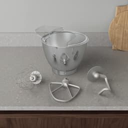 Keukenmachine - Mixer Kom - Bakken Deeg - Planetaire beweging - 5 liter - Zwart — thumbnail 2
