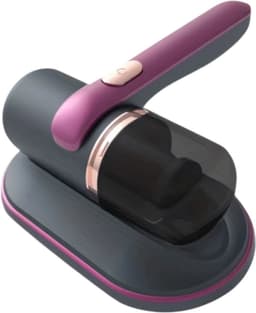 Matrasreiniger Draadloos met UV-C Sterilisatie – Krachtige Anti-Allergie Huisstofmijt Stofzuiger – Handstofzuiger voor Bedden, Matrassen en Stoffen Meubels- Paars — thumbnail 1