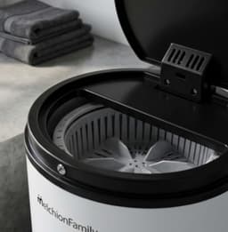 Centrifuge Wasdroger 6 kg – TurboSpin Compact 3200 RPM Spin Dryer, Ruimtebesparend 35x37x66 cm, Draagbare Spin Droger, Handmatige Bediening – Wit Urbanhome — thumbnail 2