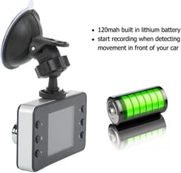 Dailygoods - Dailygoody - Mini Car Dash Cam - 1280X720 - 24 Uur Bewaking - Compact Formaat - Bewegingsdetectie - Auto Videorecorder - Geschikt voor Auto's - HD Kwa — thumbnail 4