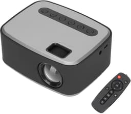 Dailygoods - Dailygoody - Mini Projector - Draagbare Projector - Full HD 1080P - Zilver Zwart - Video Projector - Geschikt voor TV PC Smartphone - Compact formaat — thumbnail 1
