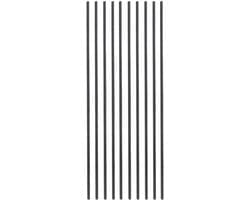 Hoogwaardige Graphietstaven, Set van 10, Duurzame Elektroden voor Smeltoven, Gieten en Elektrolyse, Veelzijdige Roerstaafjes voor Goudsmelting, Herbruikbaar en Betrouwbaar