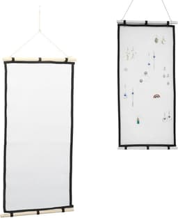Ophangdisplay voor Oorbellen, Houder met Haken voor Armbanden en Kettingen, Wanddecoratie voor Sieraden en Cadeaus — thumbnail 1