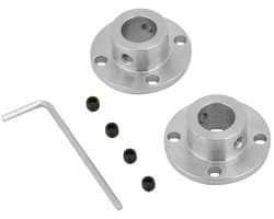 Rigid Flange Clutch Motor Shaft Connector 2pcs - M4, ID 12mm, OD 18mm, Voor Motoren en Mechanische Toepassingen