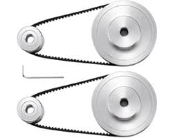 Synchrone Wiel Set - Timing Pulley Riem - 3D Printer Onderdelen - Soepele Transmissie