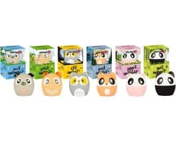 Draagbare Bluetooth Luidspreker - Mini Speaker - Muziek Luisteren - Compact Formaat - 4 cm Hoog - Blauw