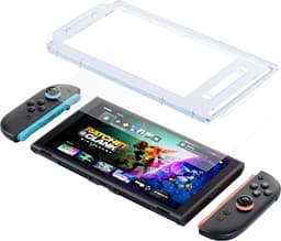 PlayCool Nintendo Switch 2 Accessoirebundel – Complete Reisset met Draagtas, RGB Oplaadstation voor Joy-Cons & Screenprotector met Installatietray — thumbnail 5