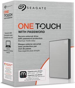 Externe Harde Schijf - Opslagapparaat - Bestanden Opslaan - Automatische Back-ups - 2TB - Zilver — thumbnail 3