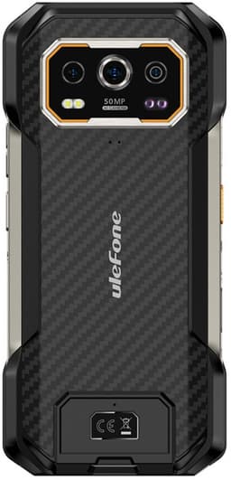 Rugged Smartphone Ulefone Armor 27 4G G99 12GB 256GB 10600-33W A14, Night, Black — thumbnail 3