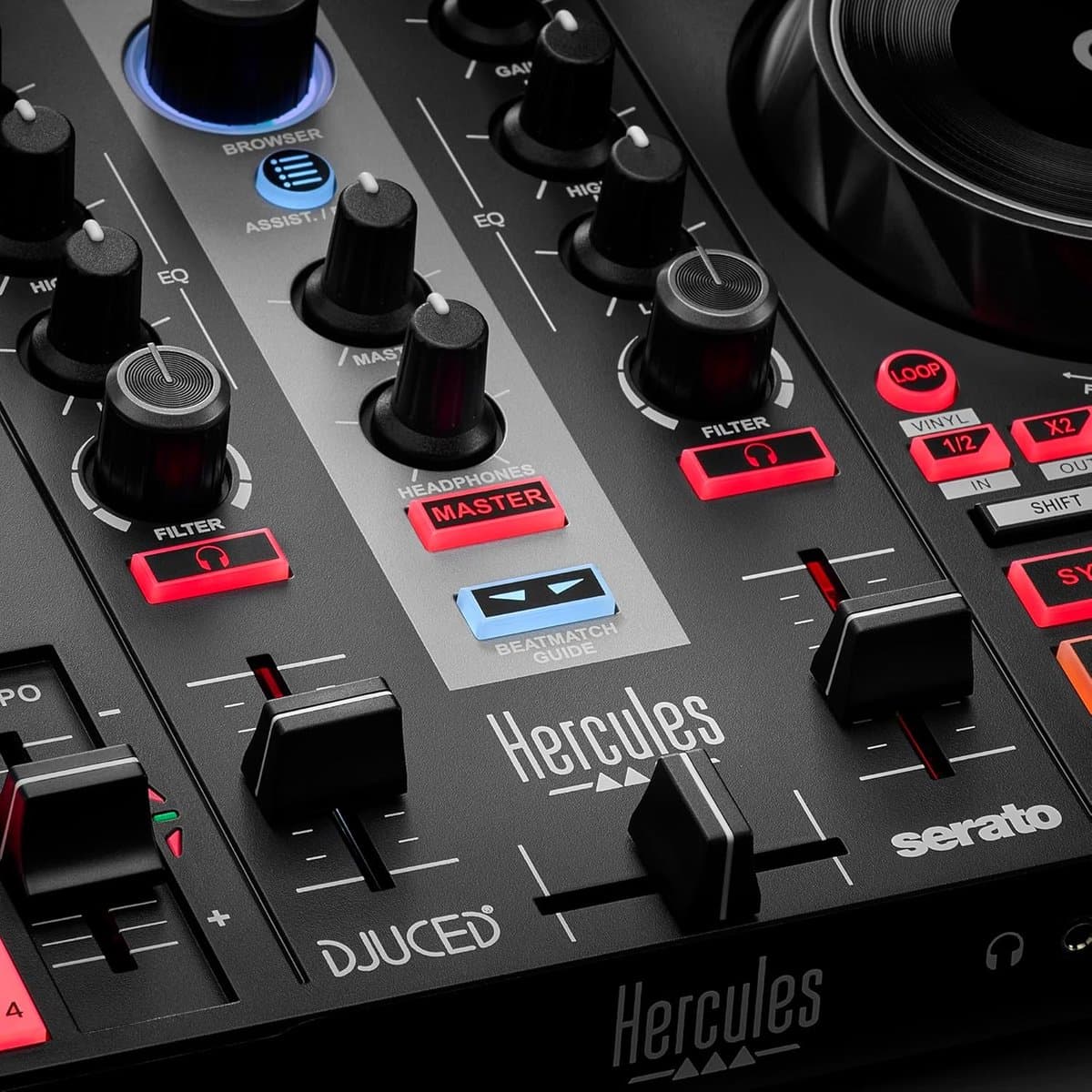 Draaitafel - DJControl Inpulse 200 MK2 - de ideale DJ-controller om te leren mixen - Software en tutorials meegeleverd — afbeelding 1
