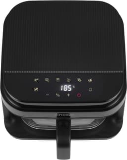 Heteluchtfriteuse - Airfryer - Gezond Koken - Glazen Mand - 55 Liter - Zwart — thumbnail 2