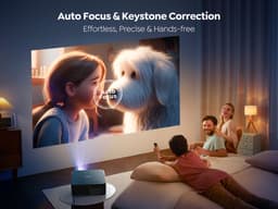 Yaber K2s Smart Home Projector 2x10w JBL Beamer Zwart — thumbnail 2