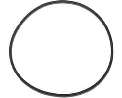 Dailygoods- Aandrijfriem Vervangend - Compatibel met John Deere - Rubber Composietmateriaal - Hoogte 5.5mm - Breedte 9.5mm - Externe Lengte 889mm - Grasmaaier Riem