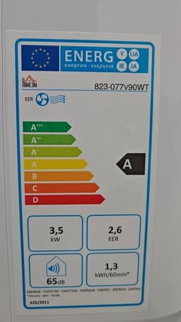 Sogiol - Mobiele Airco - Draagbare Airconditioner - 4-in-1 Koelen ontvochtigen ventilator en slaapstand - Met Wifi - 12000 BTU - voor 18-35 m² - met Afstandsbediening - 52 dB - Wit — thumbnail 2