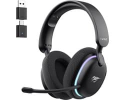 Gaming Headset Draadloos met Microfoon – PC PS5 Xbox Switch – Bluetooth – Havit