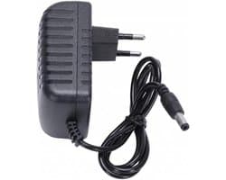 Stroomadapter - Oplader - Externe Harde Schijf - 12V Output - 90 cm - Zwart