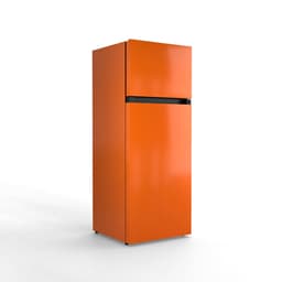 NUNKI MEDIUM-AORA Dubbel-Deurs Koelkast, E Klasse, 206l, Gloss Bright Orange All Sides — thumbnail 4