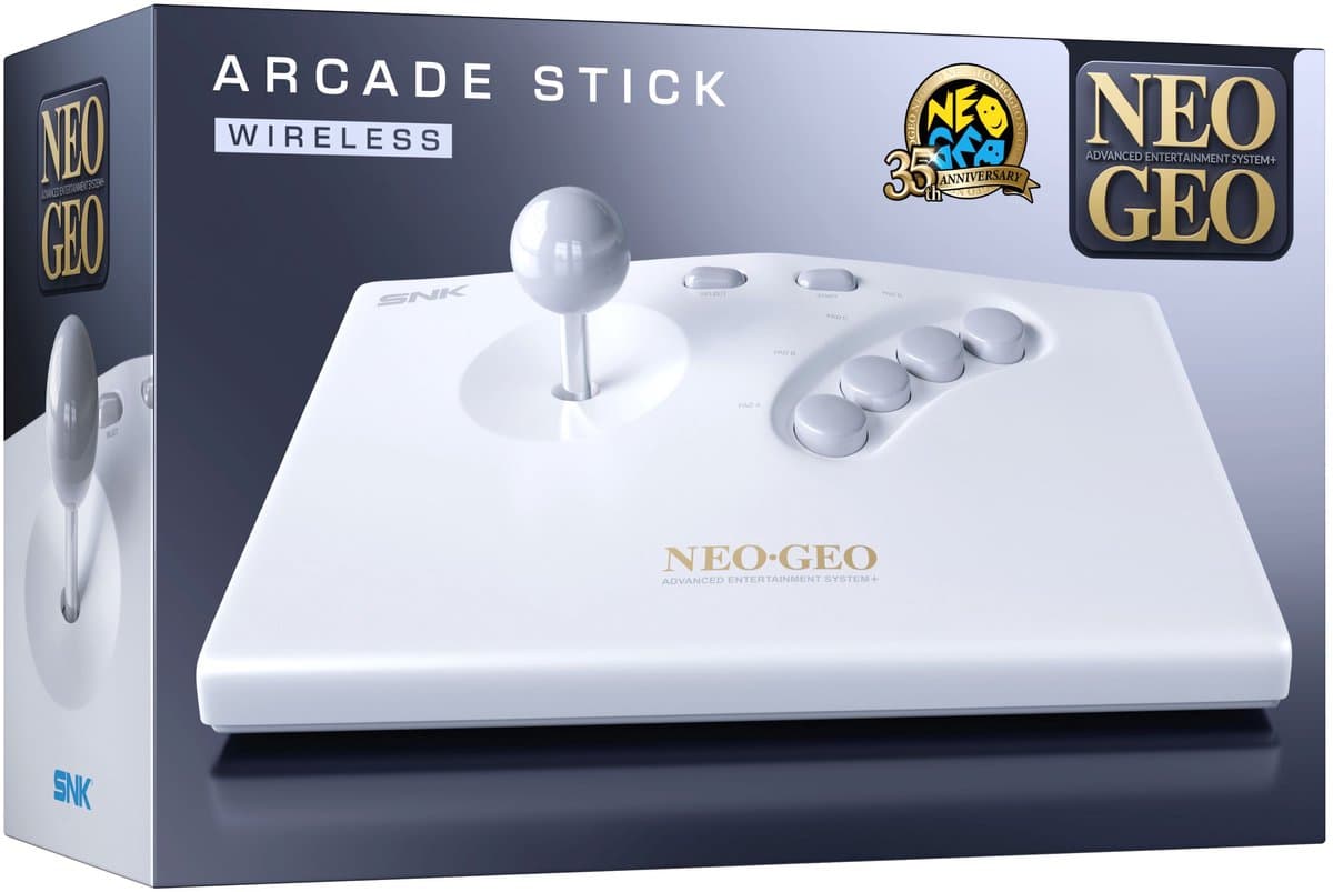 NEOGEO AES+ Draadloze Arcade Stick - Wit — afbeelding 1