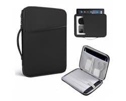 NG Essentials laptoptas | laptophoes | laptophoes 13 inch | laptoptas 13 | Geschikt voor MacBook en Windows laptops | Geschikt voor 13 & 13.3 Inch laptops | 5 Vakjes | Zwart