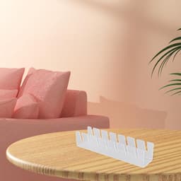 Hoedenhouder Plank - Pet Organizer - Hoeden Opbergen - Ruimtebesparend Ontwerp - 29 x 7 x 5 cm - Transparant — thumbnail 2