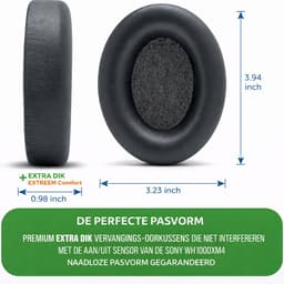 Oorkussens - Geschikt voor Sony WH1000XM4 — thumbnail 5