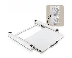 Morelia® Tussenstuk Wasmachine en Droger - Stapelkit Wasmachine Droger - Universeel - Wit