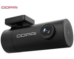 DDPAI Mini Pro 87×32 mm dual-lens achteruitkijkspiegel WiFi-auto-DVR dashcam met 2304×1296 resolutie