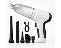 Krachtige Kruimeldief Snoerloos 5 opzetstukken - Kruimelzuiger 20W - Vacuum Cleaner - Draadloos, Compact en Oplaadbaar - Handstofzuiger