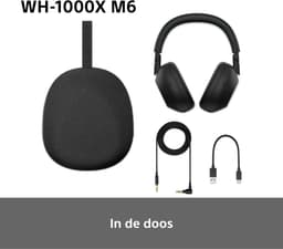 Sony WH-1000XM6 - Draadloze koptelefoon met Noise Cancelling - Roze — thumbnail 20