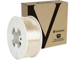 Verbatim 55059 55059 Filament PETG Slagvast, Flexibel 2.85 mm 1 kg Transparant 1 stuk(s)