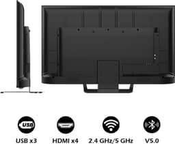 Horizon Smart TV 50 inch QLED - 4K ULTRA HD Televisie - XT Line - Google TV WiFi - Voice Assistant - Frameless Slim Design — thumbnail 5