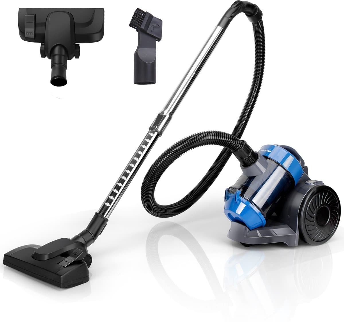 Aigostar Tidy - Steelstofzuiger - Stofzuiger Zonder Zak - 2 Liter - Vacuum cleaner zakloos - HEPA 12 filter - Lichtgewicht - Blauw — afbeelding 1